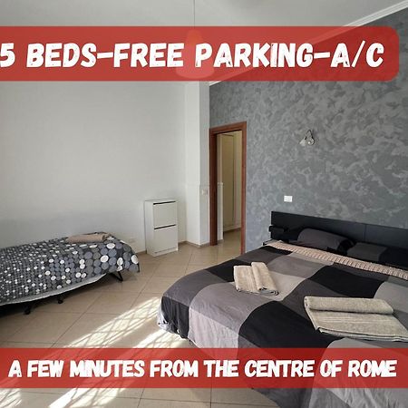 -5 Min From Bus Stop-Free Parking Rome Buitenkant foto